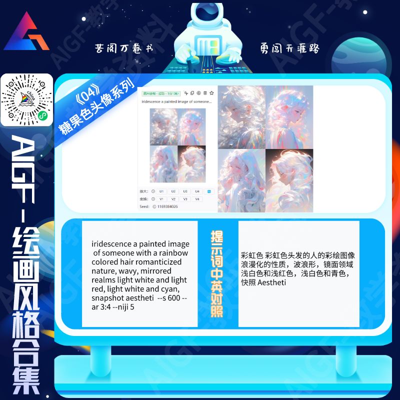 Midjourney浪漫快照作品